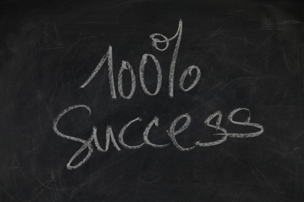 100 % coaching makes you 100 % success